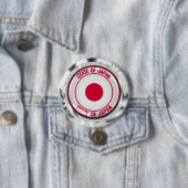 Japan Round Emblem Ronde Button 7,6 Cm (In situ)