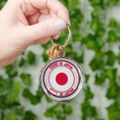 Japan Round Emblem Sleutelhanger (Hand)