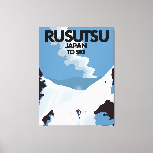 Japan Rusutsu ski print (Voorkant)