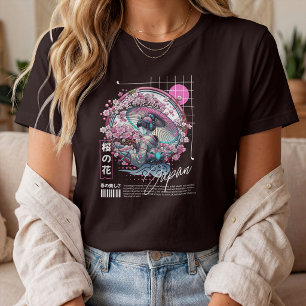 Japan Sakura Bloesem – Geisha & Kersenbloesem T-shirt