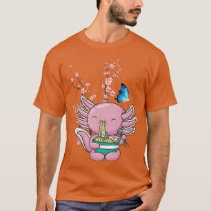 Japan Sakura Cherry Blossom Aolotl Ramen Japanners T-shirt