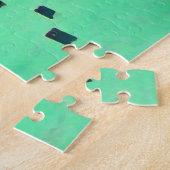 Japan Sakura cherry blossom landschap uitdagend Legpuzzel (Zijkant)