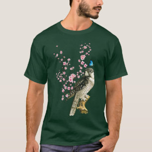 Japan Sakura Cherry Blossom Owl Bird Japans T-shirt