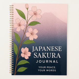 Japan Sakura Journaal: Natuur-Inspireerde Notitieb Planner
