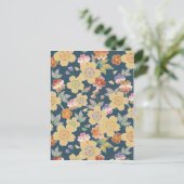 Japan, Sakura, Kimono, Origami, Chiyogami, Bloem, Briefkaart (Staand voorkant)