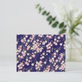 Japan, Sakura, Kimono, Origami, Chiyogami, Bloem, Briefkaart (Staand voorkant)
