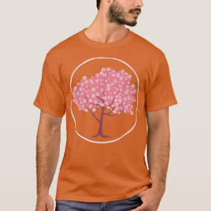 Japan Sakura Pink Flower Blossom  Cherry Blo T-shirt