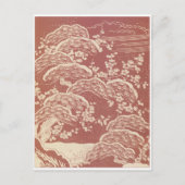  Japan Sakura Trees Briefkaart (Voorkant)