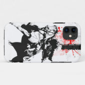 Japan Samoerai Case-Mate iPhone Case (Achterkant (horizontaal))