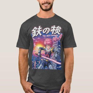 Japan Samurai Animae Japanimae Manga Krijger T-shirt