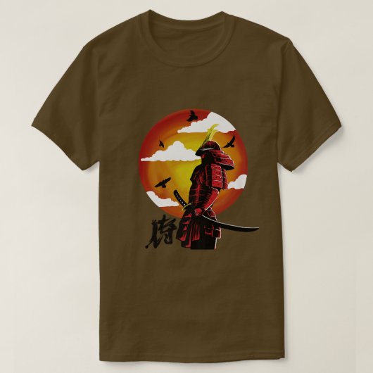 Japan Samurai Bushido Code Premium T-Shirt Copy Co (Design voorkant)