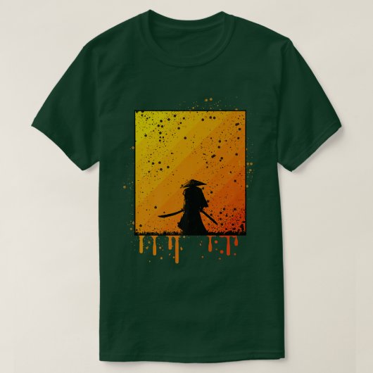 Japan Samurai Japanse Gift T-shirt (Design voorkant)