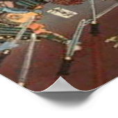 JAPAN SAMURAI KAWANAKAJIMA BATTLE KAGETORA POSTER (Hoek)