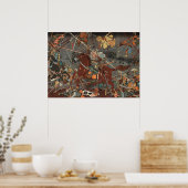 JAPAN SAMURAI KAWANAKAJIMA BATTLE KAGETORA POSTER (Keuken)