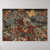 JAPAN SAMURAI KAWANAKAJIMA BATTLE KAGETORA POSTER (Voorkant)