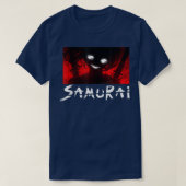 japan samurai man anime style art ninja samurai t-shirt (Design voorkant)
