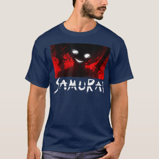 japan samurai man anime style art ninja samurai t-shirt