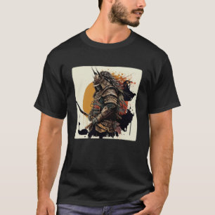Japan Samurai Retro  Sword Warrior Japans T-shirt