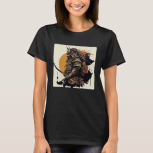 Japan Samurai Retro  Sword Warrior Japans T-shirt