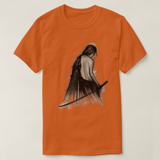 Japan Samurai Samurai Sword T-Shirt (Design voorkant)