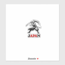 Japan Samurai Voetbal Spirit - WK Fan T-Shirt