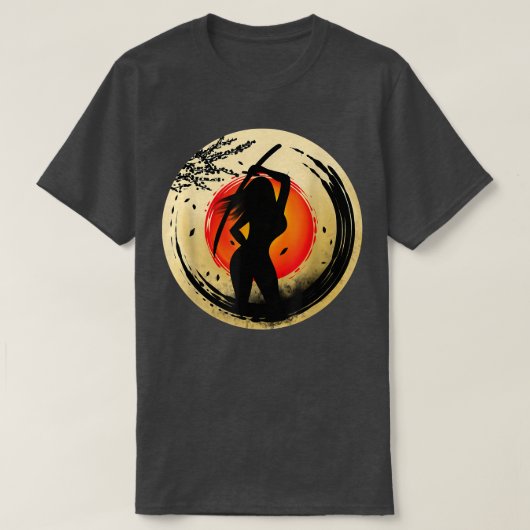 Japan Samurai Warrior572 T-shirt (Design voorkant)