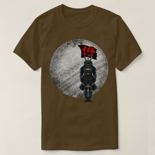 Japan Samurai Warrior T-shirt (Design voorkant)