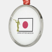 JAPAN SAPPORO MISSIE LDS CTR METALEN ORNAMENT (Links)