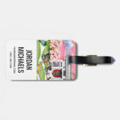 Japan Scene Bagagelabel (Achterkant horizontaal)