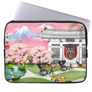 Japan Scene Laptop Sleeve