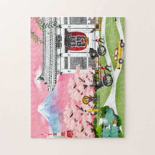 Japan Scene Legpuzzel (Verticaal)