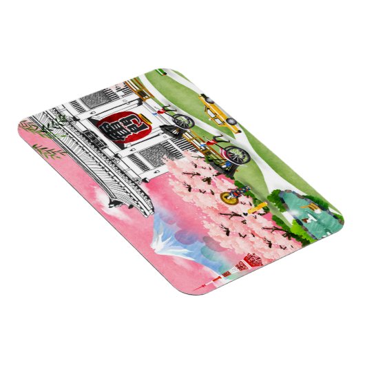 Japan Scene Magneet (Rechterzijde)