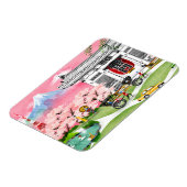 Japan Scene Magneet (Linkerzijde)