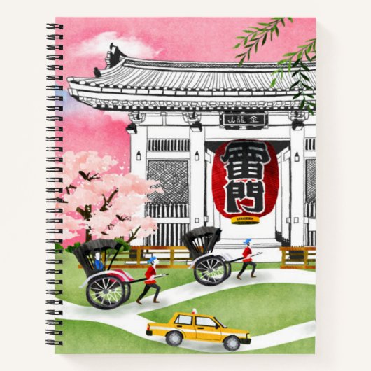 Japan Scene Notitieboek (Voorkant)