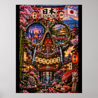 Japan Schedel Artprint | Staat van de Geest Poster