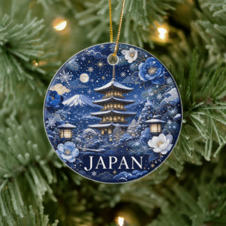 Japan Schitterende Aandenken Vakantie Keramisch Ornament