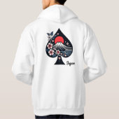 Japan shimenawa design hoodie (Achterkant)