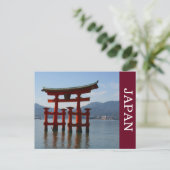 japan shrine briefkaart (Staand voorkant)