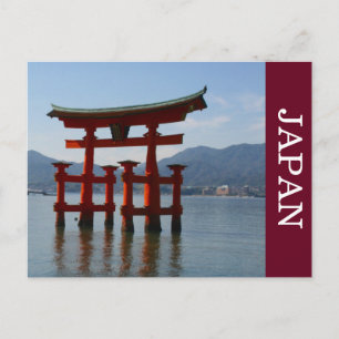 japan shrine briefkaart