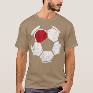 Japan Soccer Flag Jersey Japans Football 531 T-shirt
