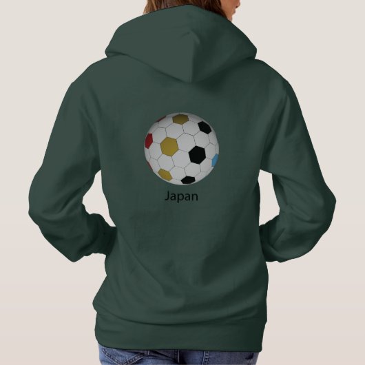 Japan Soccer Hoodie (Achterkant)