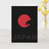 Japan Soccer Number Ten Retro National Athletic Pr Kaart (Gele Bloem)