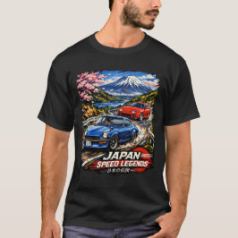 Japan Speed Legends JDM Fairlady vs Supra T-shirt