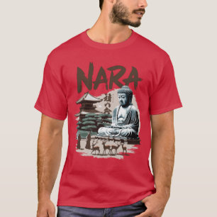 Japan Stad Nara retro T-shirt