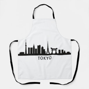 Japan Stadsgezicht Reizen Tokio Silhouet van de Schort