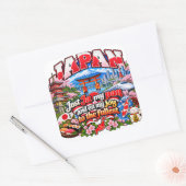 Japan sticker (Envelop)