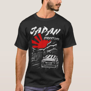 JAPAN STRAAT LEVEN R34 T-SHIRT