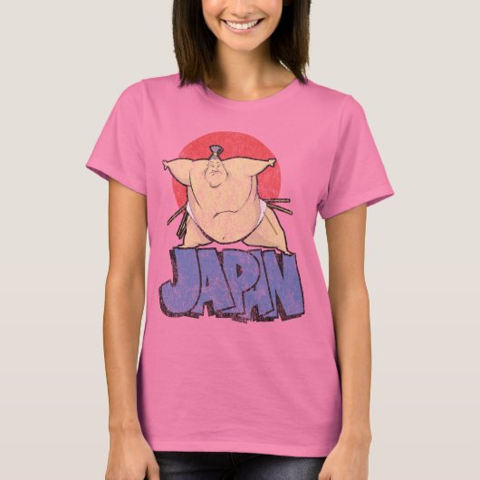 Japan Sumo  T-shirt (Voorkant)
