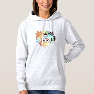 Japan Sumo Tokio - FIGHTO!!! Blijf veilig, grijs. Hoodie