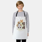 Japan Sumo Tokio - FIGHTO!!! drie katten Schort (Gedragen)